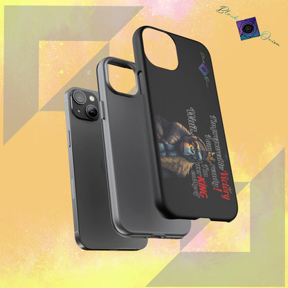 BlackOnion Brand New Phone Case - with Motivational Workout Motif’Victory 👑‘💪🔥🫵
