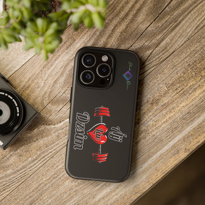 BlackOnion Brand New Phone Case - with Motivational Workout Motif’Ájj Láv Dzsim ‘💪🔥🫵