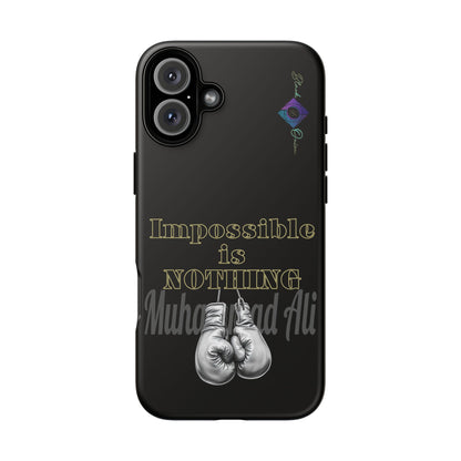 BlackOnion Brand New Phone Case - with Motivational Workout Motif ’Impossible ‘💪🔥🫵
