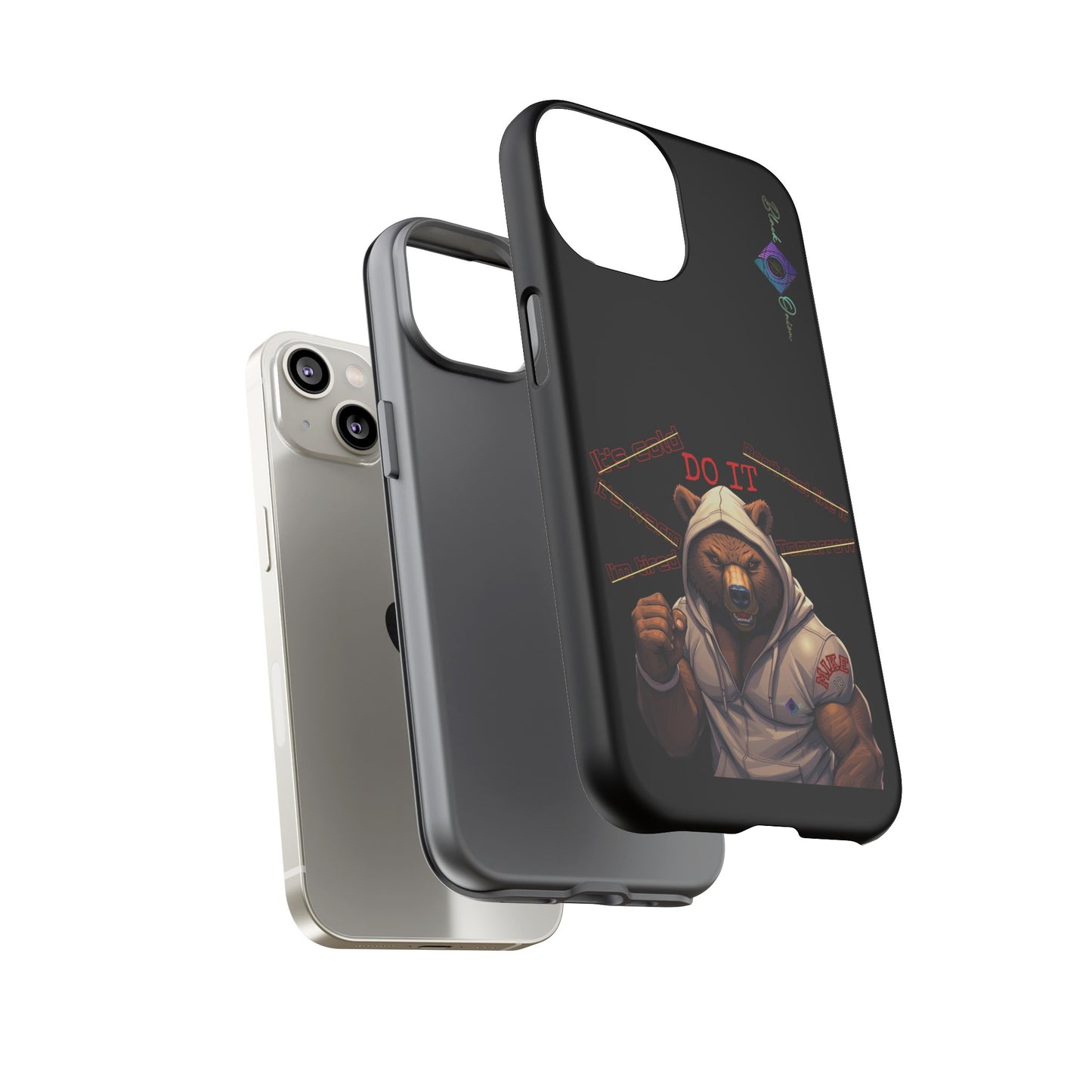 BlackOnion Brand New Phone Case - with Motivational Workout Motif’Do it ‘💪🔥🫵