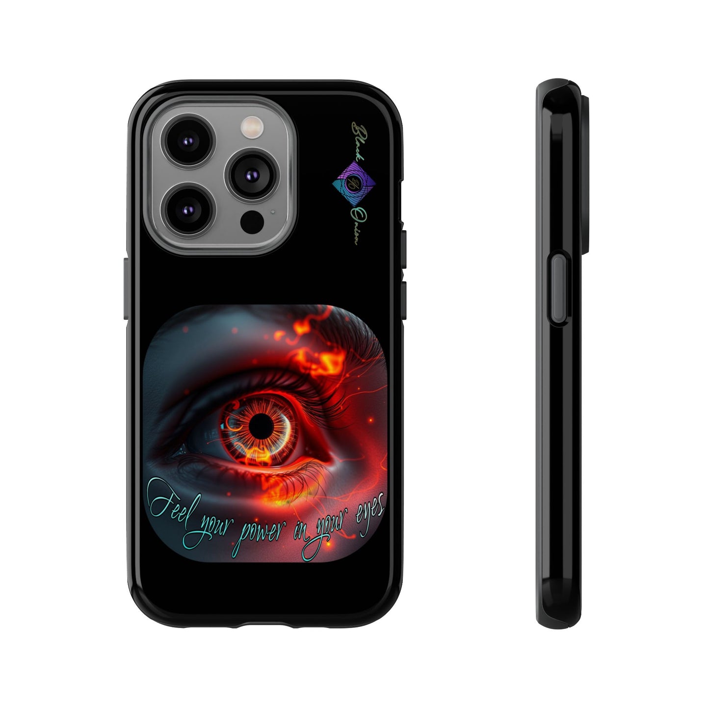 BlackOnion Brand New Phone Case - with Motivational Workout Motif ’Feel your power  ‘💪🔥🫵