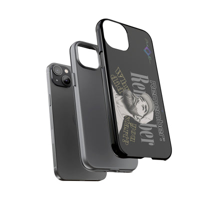 BlackOnion Brand New Phone Case - with Motivational Workout Motif’Remember ‘💪🔥🫵
