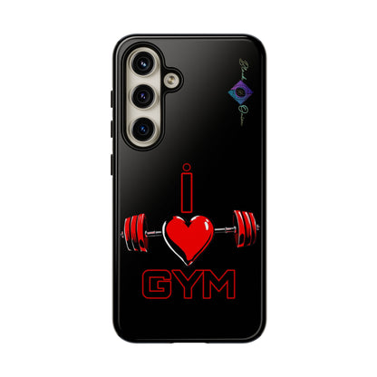 BlackOnion Brand New Phone Case - with Motivational Workout Motif’I Love Gym ‘💪🔥🫵