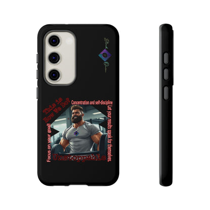 BlackOnion Brand New Phone Case - with Motivational Workout Motif’Unstoppable ‘💪🔥🫵