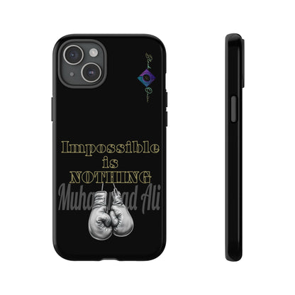 BlackOnion Brand New Phone Case - with Motivational Workout Motif ’Impossible ‘💪🔥🫵