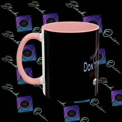 BlackOnion Coffee Mug Serial 2 with Workout Motif ‘Don’t think ‘🫵🔥💪