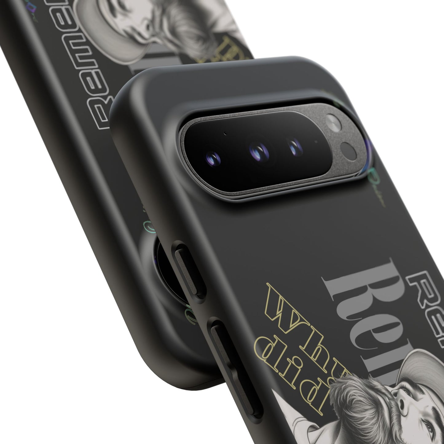 BlackOnion Brand New Phone Case - with Motivational Workout Motif’Remember ‘💪🔥🫵
