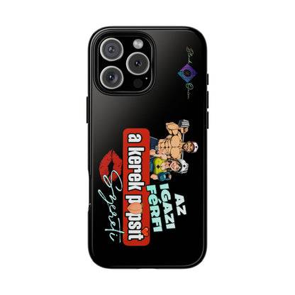 BlackOnion Brand New Phone Case - with Motivational Workout Motif ‘Az igazi férfi ‘💪🔥🫵