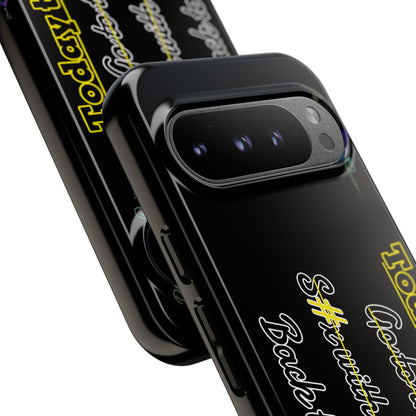 BlackOnion Brand New Phone Case - with Motivational Workout Motif’Today to do list ‘💪🔥🫵