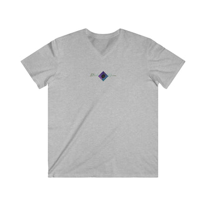 BlackOnion Men's V-Neck T-Shirt with Workout Motif ‘Impossible is Nothing’💪🔥🫵