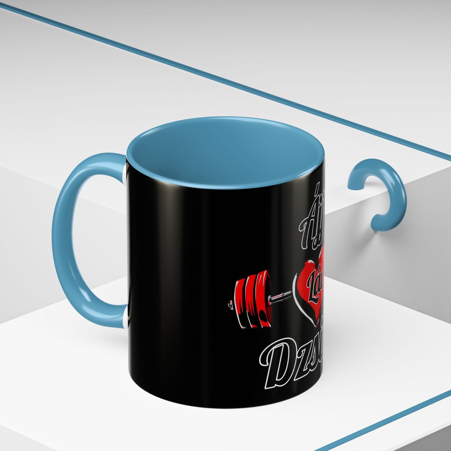 BlackOnion Coffee Mug - 11oz with Workout Motif ‘ÁjjLávDzsi’🔥💪🫵