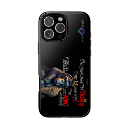 BlackOnion Brand New Phone Case - with Motivational Workout Motif’Victory 👑‘💪🔥🫵
