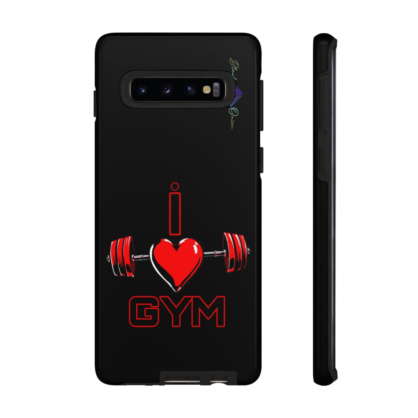 BlackOnion Brand New Phone Case - with Motivational Workout Motif’I Love Gym ‘💪🔥🫵