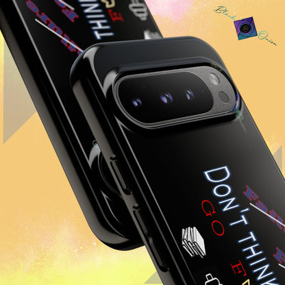 BlackOnion Brand New Phone Case - with Motivational Workout Motif’Don’t think ‘💪🔥🫵