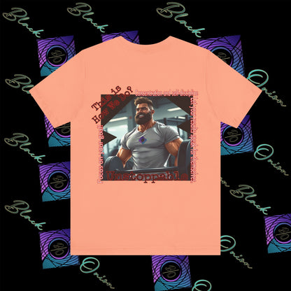 BlackOnion T-Shirt with Workout Motif “Unstoppable “💪🔥🫵