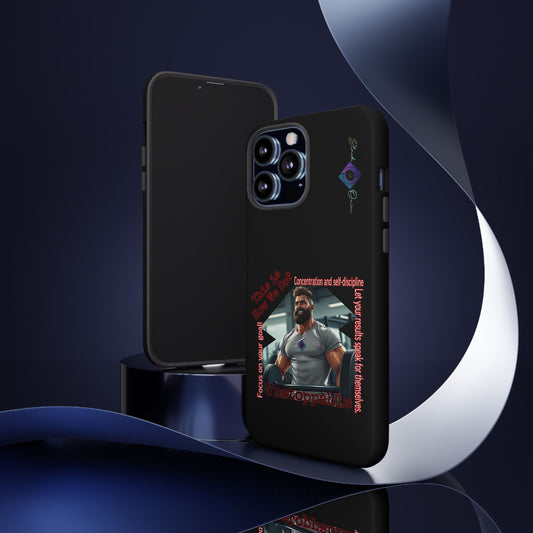 BlackOnion Brand New Phone Case - with Motivational Workout Motif’Unstoppable ‘💪🔥🫵