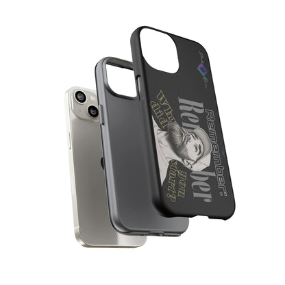 BlackOnion Brand New Phone Case - with Motivational Workout Motif’Remember ‘💪🔥🫵