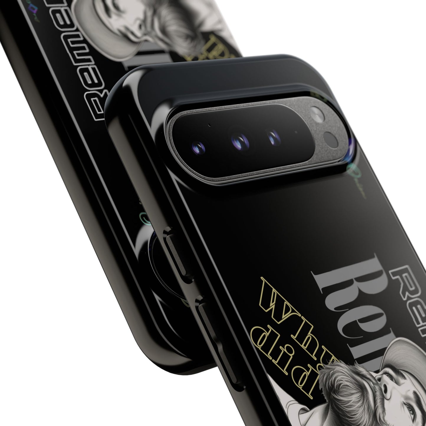 BlackOnion Brand New Phone Case - with Motivational Workout Motif’Remember ‘💪🔥🫵