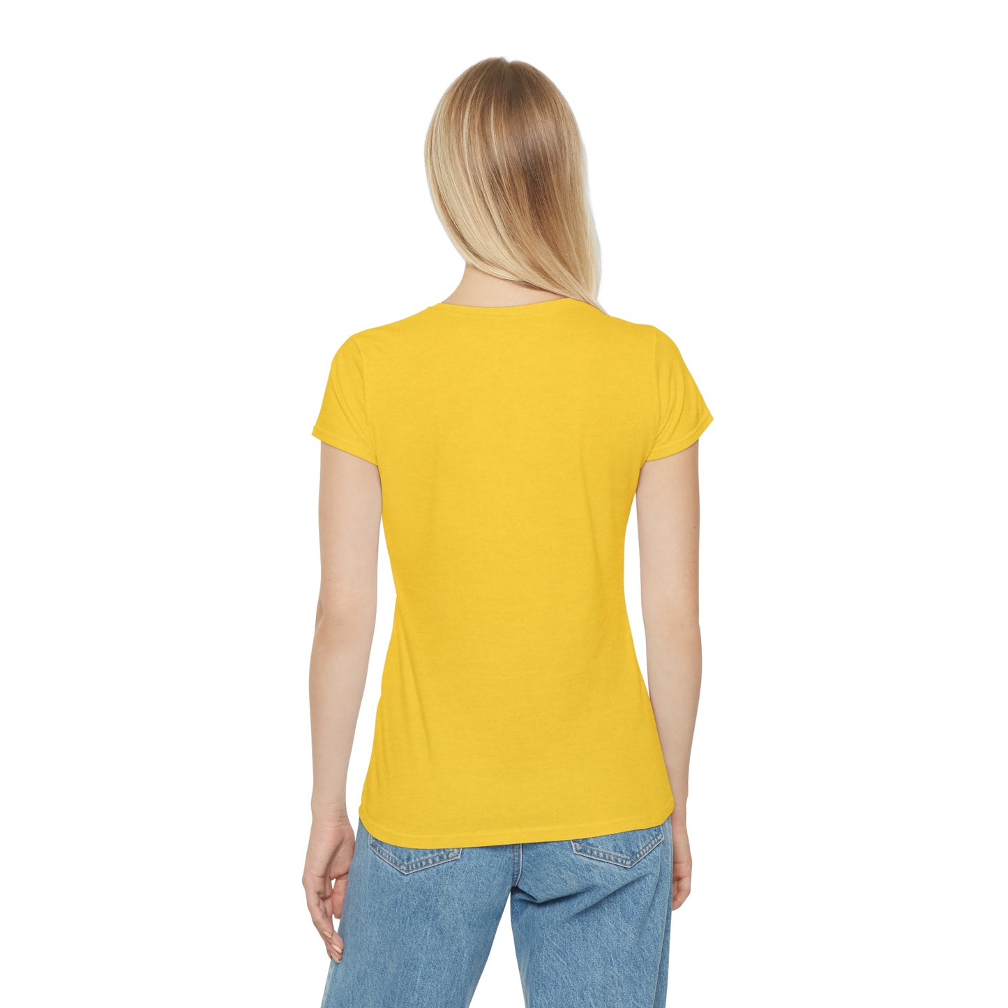 BlackOnion Women's Iconic T-Shirt - with Workout Motif 💯🌸💋