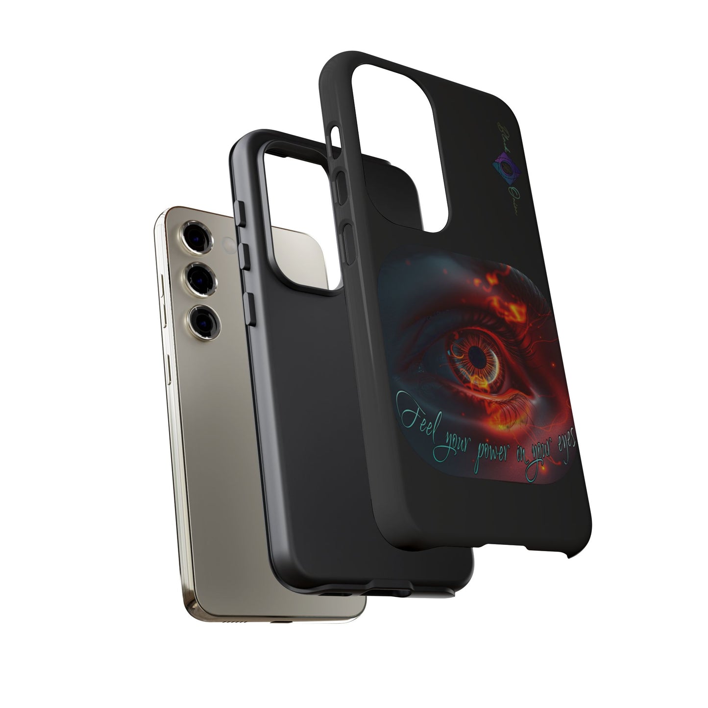 BlackOnion Brand New Phone Case - with Motivational Workout Motif ’Feel your power  ‘💪🔥🫵