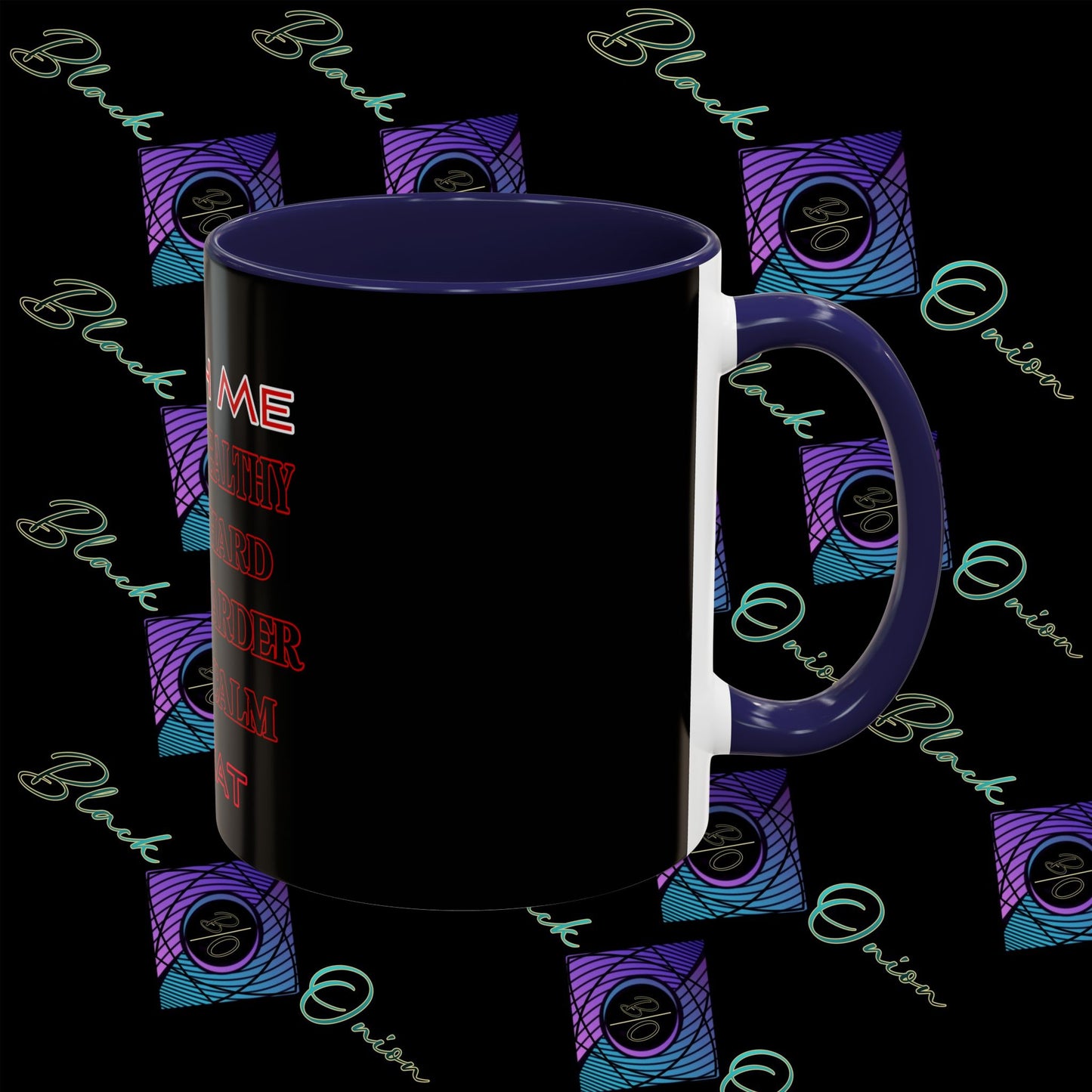 BlackOnion Coffee Mug - 11oz with ‘Watch Me’🔥💪🫵