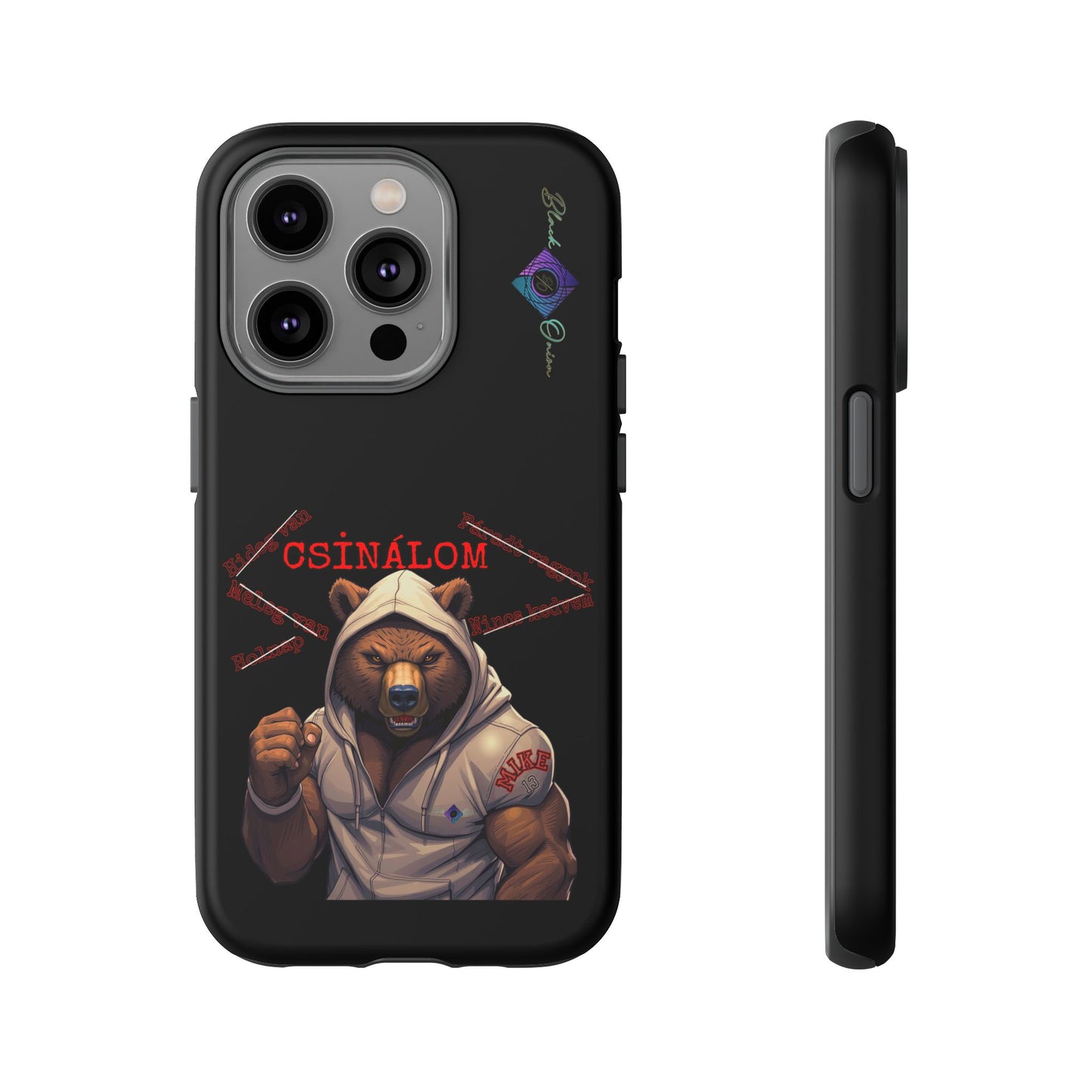 BlackOnion Brand New Phone Case - with Motivational Workout Motif ‘Csinálom ‘💪🔥🫵