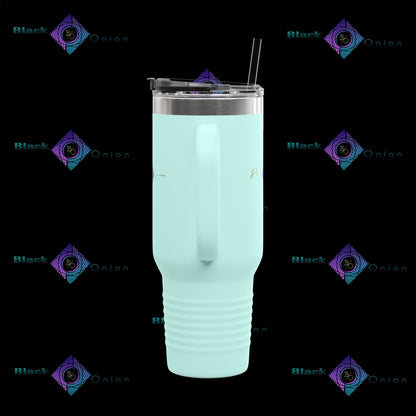 BlackOnion Travel Mug - 40oz with Straw