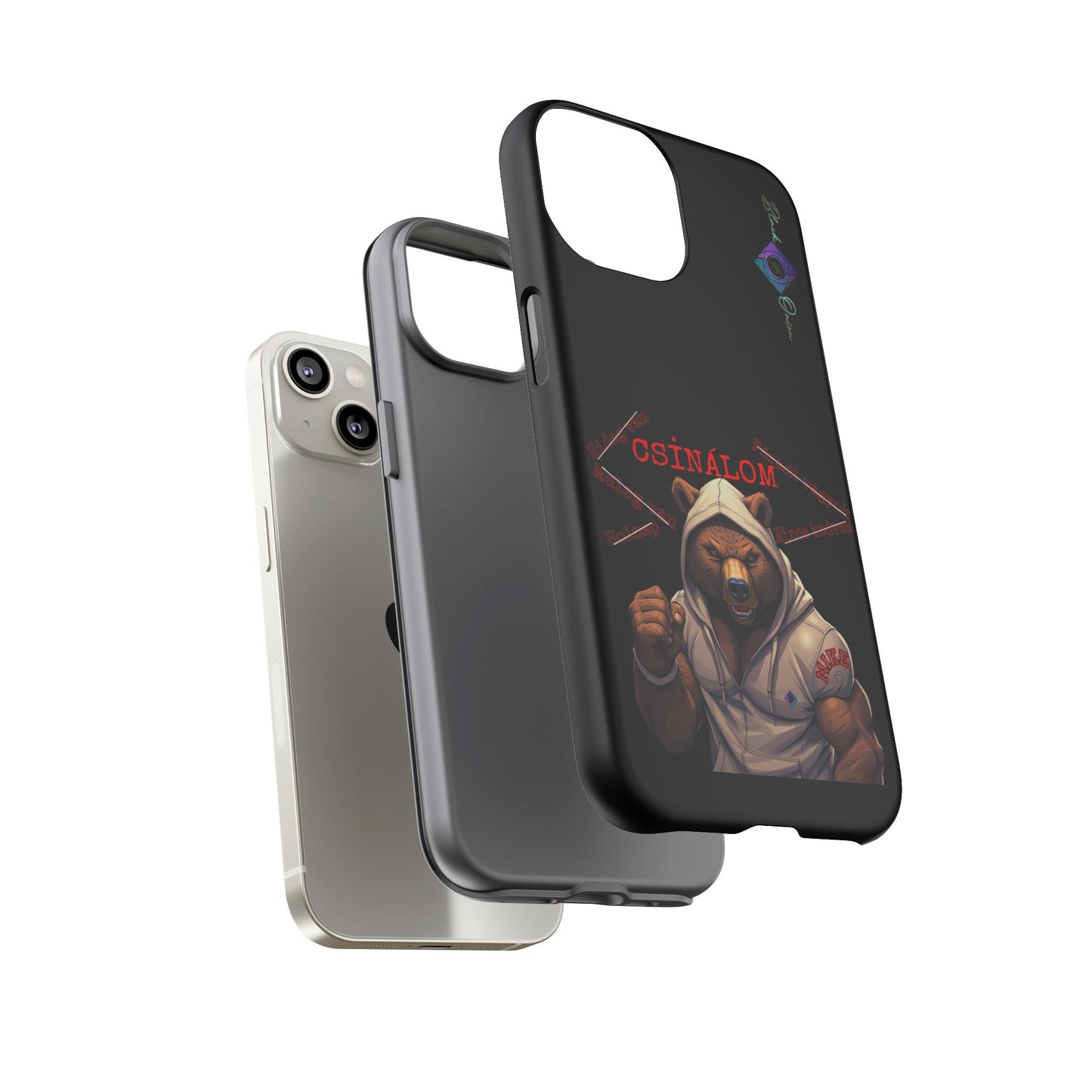 BlackOnion Brand New Phone Case - with Motivational Workout Motif ‘Csinálom ‘💪🔥🫵
