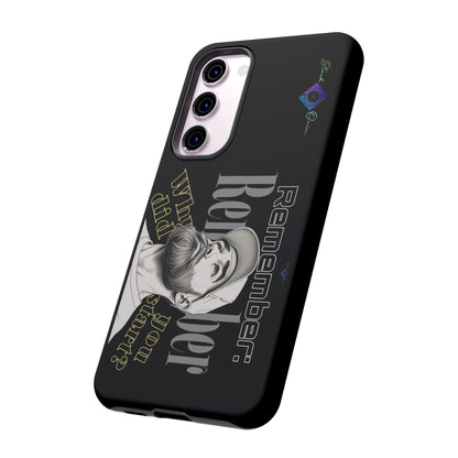 BlackOnion Brand New Phone Case - with Motivational Workout Motif’Remember ‘💪🔥🫵