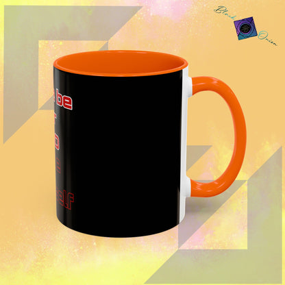 BlackOnion Coffee Mug - 11oz with Workout Motif ‘Let me be your Hero’🔥💪🫵