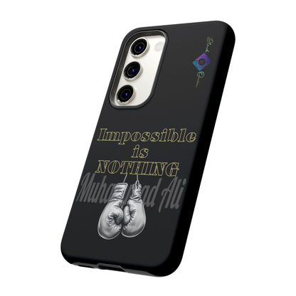 BlackOnion Brand New Phone Case - with Motivational Workout Motif ’Impossible ‘💪🔥🫵