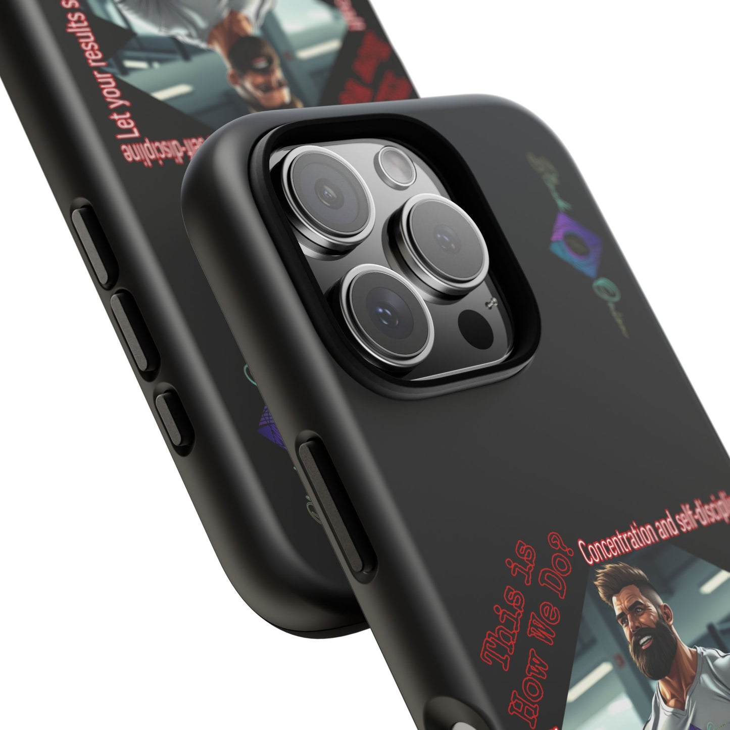 BlackOnion Brand New Phone Case - with Motivational Workout Motif’Unstoppable ‘💪🔥🫵