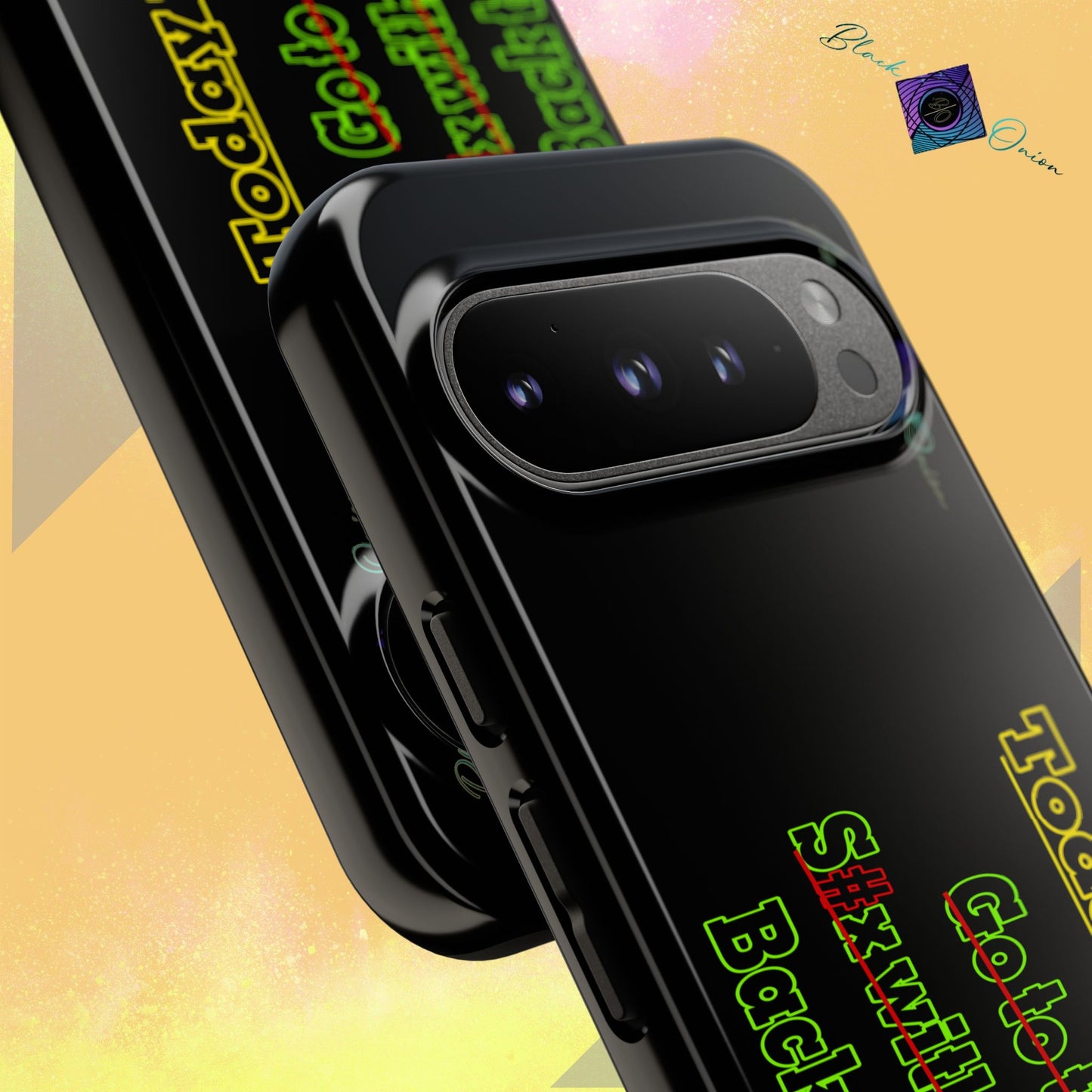 BlackOnion Brand New Phone Case - with Motivational Workout Motif’Today To Do List V2 ‘💪🔥🫵
