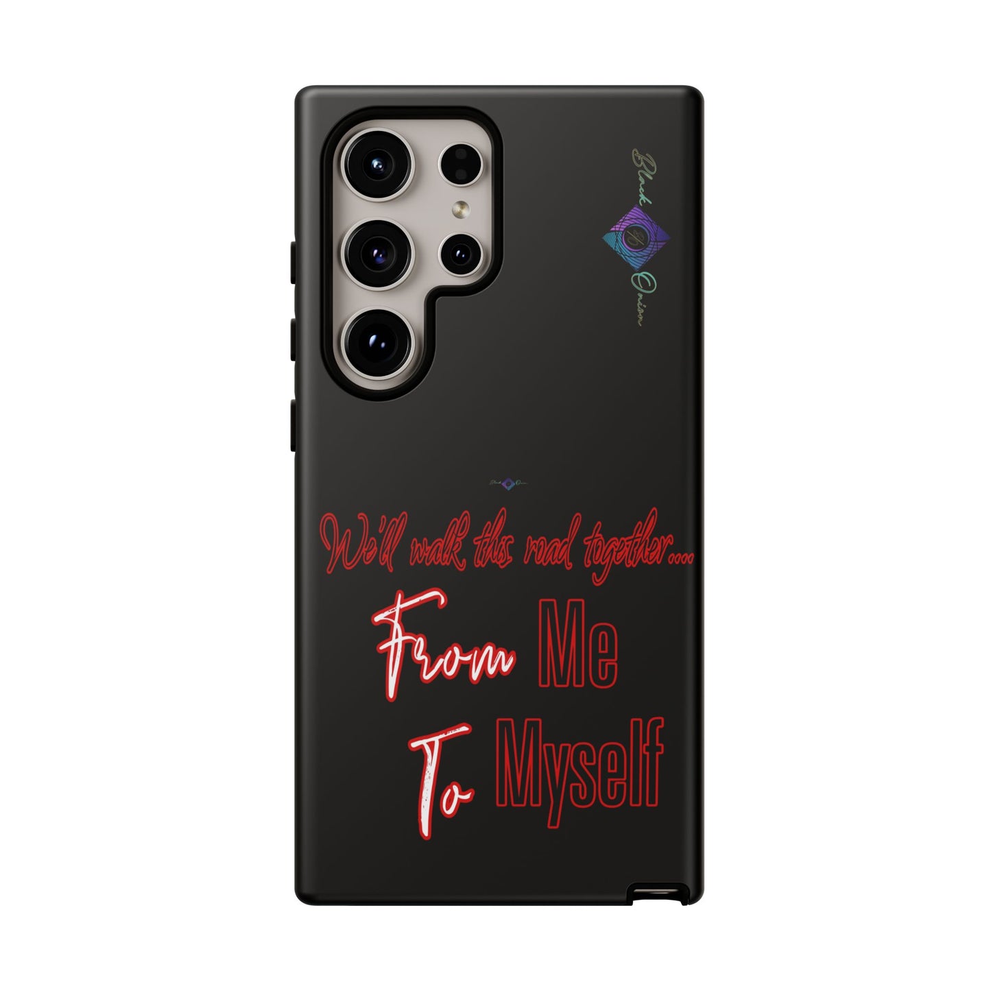 BlackOnion Brand New Phone Case - with Motivational Workout Motif’We’ll walk ‘💪🔥🫵