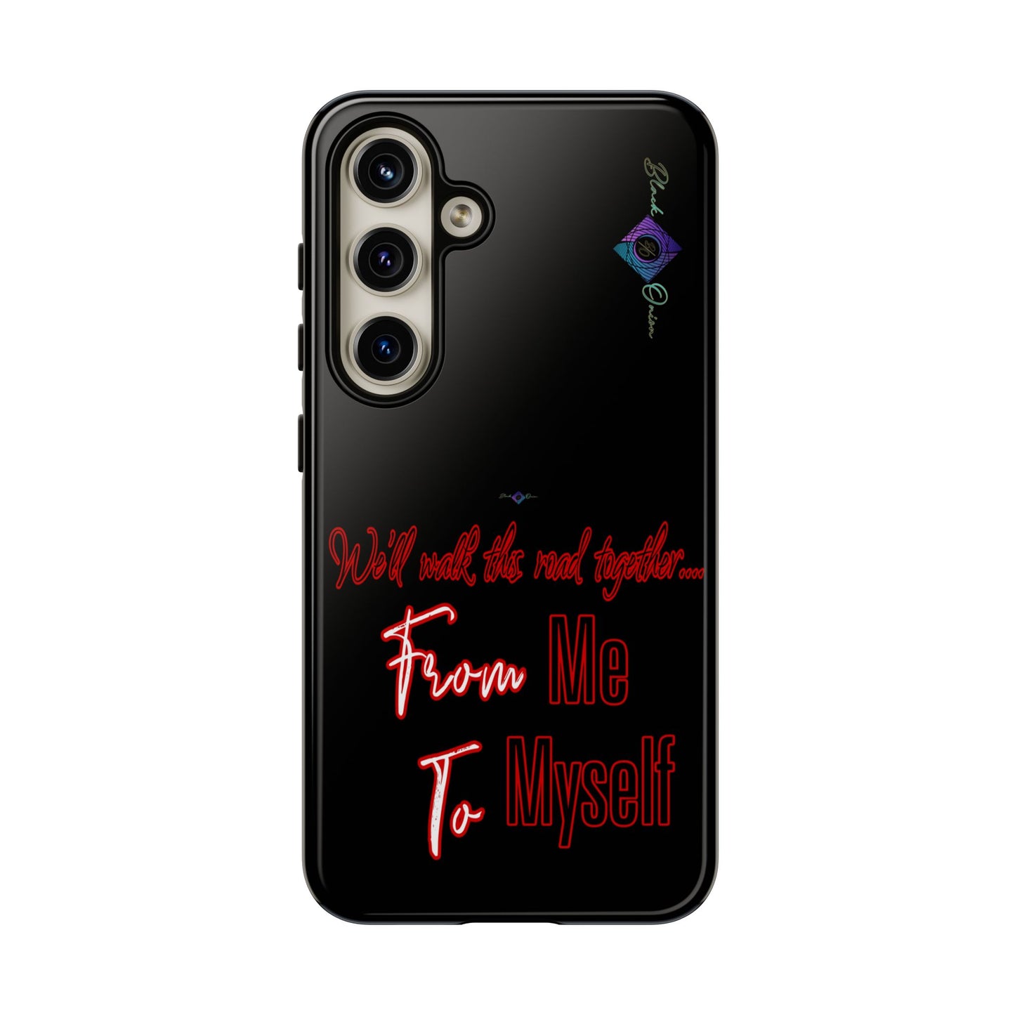 BlackOnion Brand New Phone Case - with Motivational Workout Motif’We’ll walk ‘💪🔥🫵