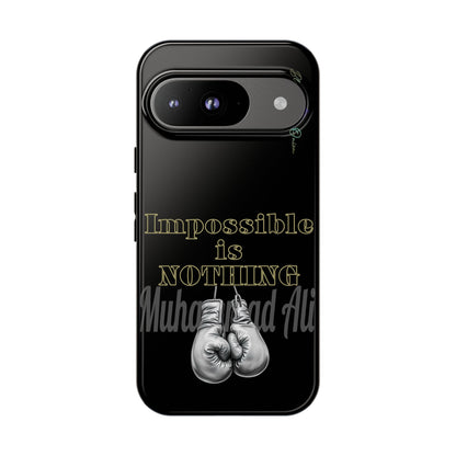 BlackOnion Brand New Phone Case - with Motivational Workout Motif ’Impossible ‘💪🔥🫵