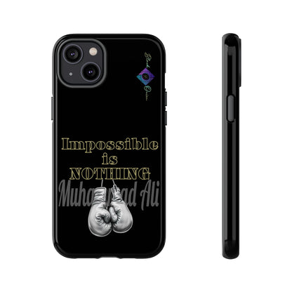 BlackOnion Brand New Phone Case - with Motivational Workout Motif ’Impossible ‘💪🔥🫵