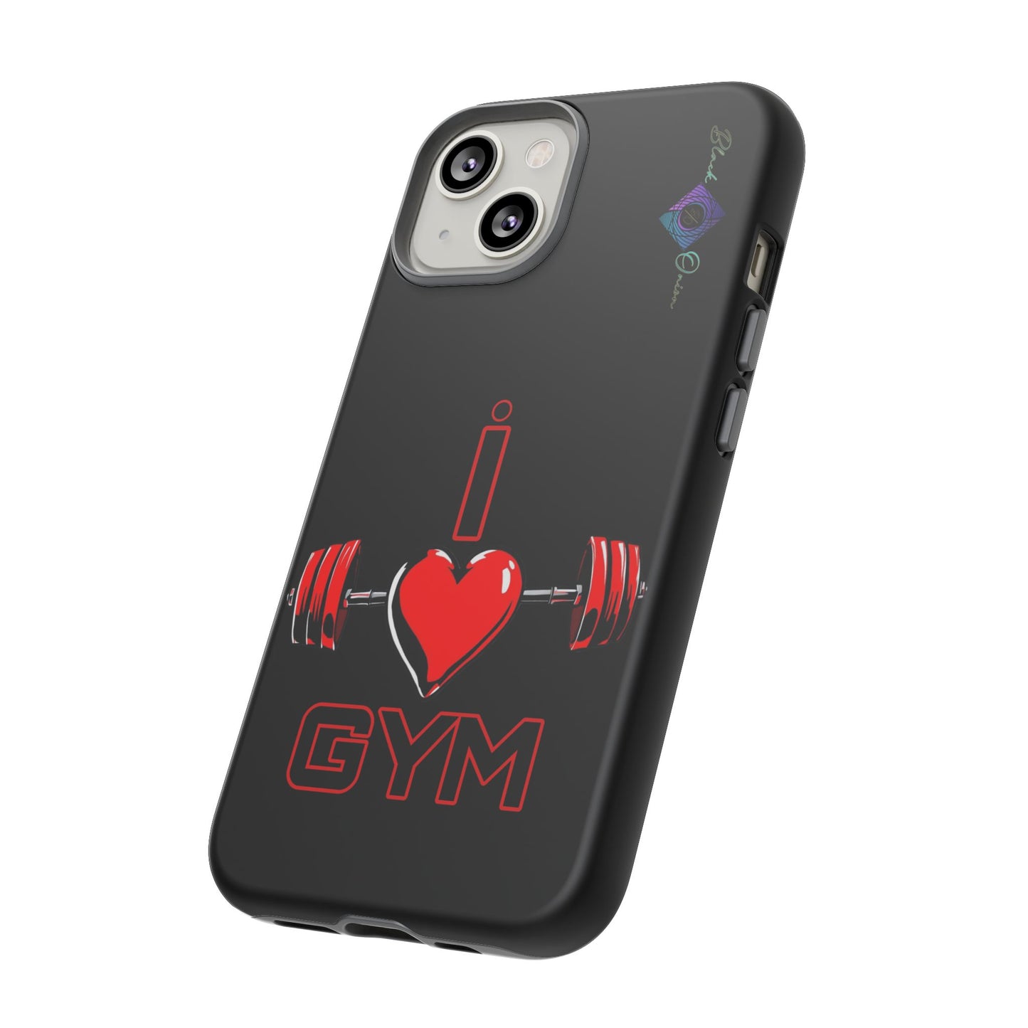 BlackOnion Brand New Phone Case - with Motivational Workout Motif’I Love Gym ‘💪🔥🫵