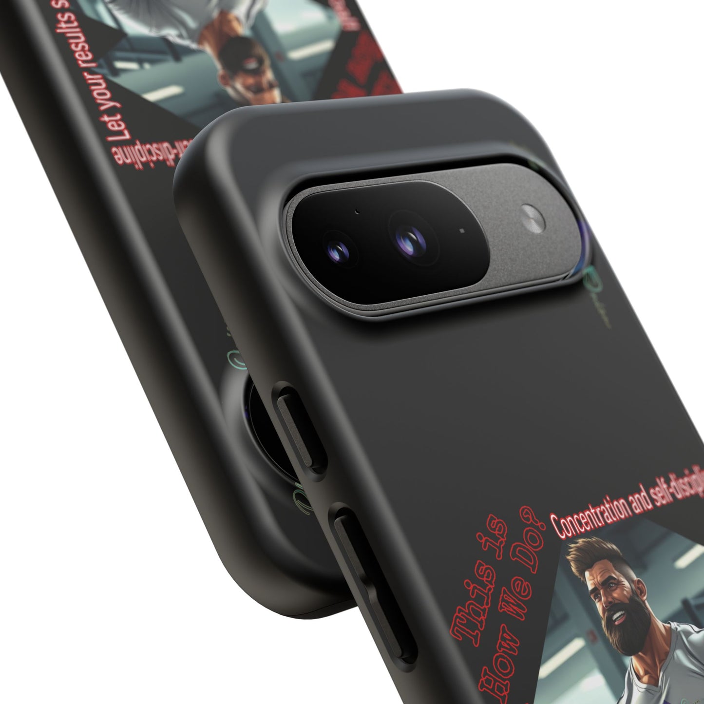 BlackOnion Brand New Phone Case - with Motivational Workout Motif’Unstoppable ‘💪🔥🫵