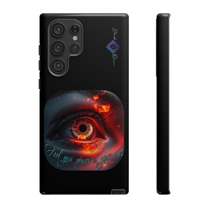 BlackOnion Brand New Phone Case - with Motivational Workout Motif ’Feel your power  ‘💪🔥🫵