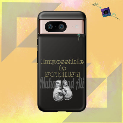 BlackOnion Brand New Phone Case - with Motivational Workout Motif ’Impossible ‘💪🔥🫵
