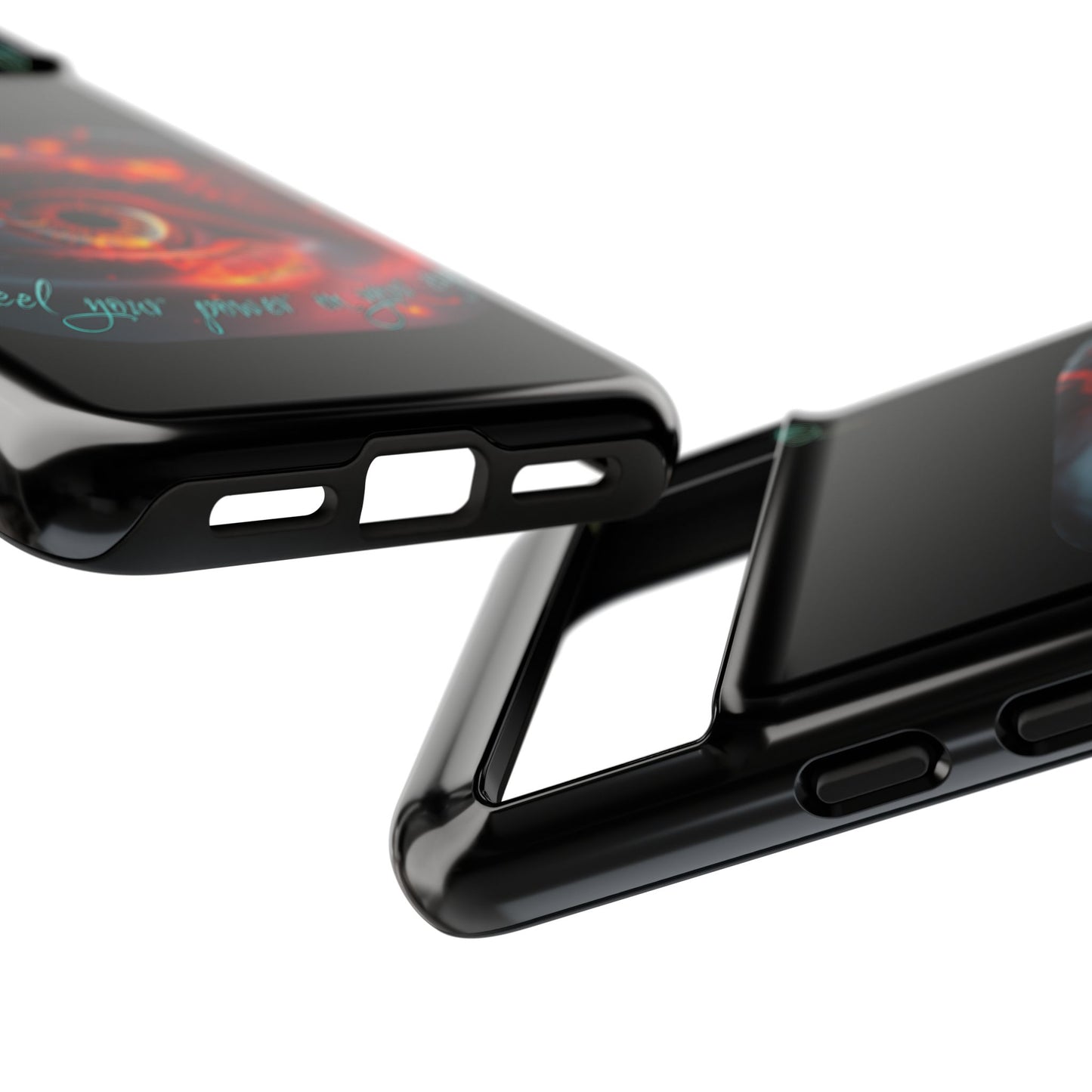BlackOnion Brand New Phone Case - with Motivational Workout Motif ’Feel your power  ‘💪🔥🫵