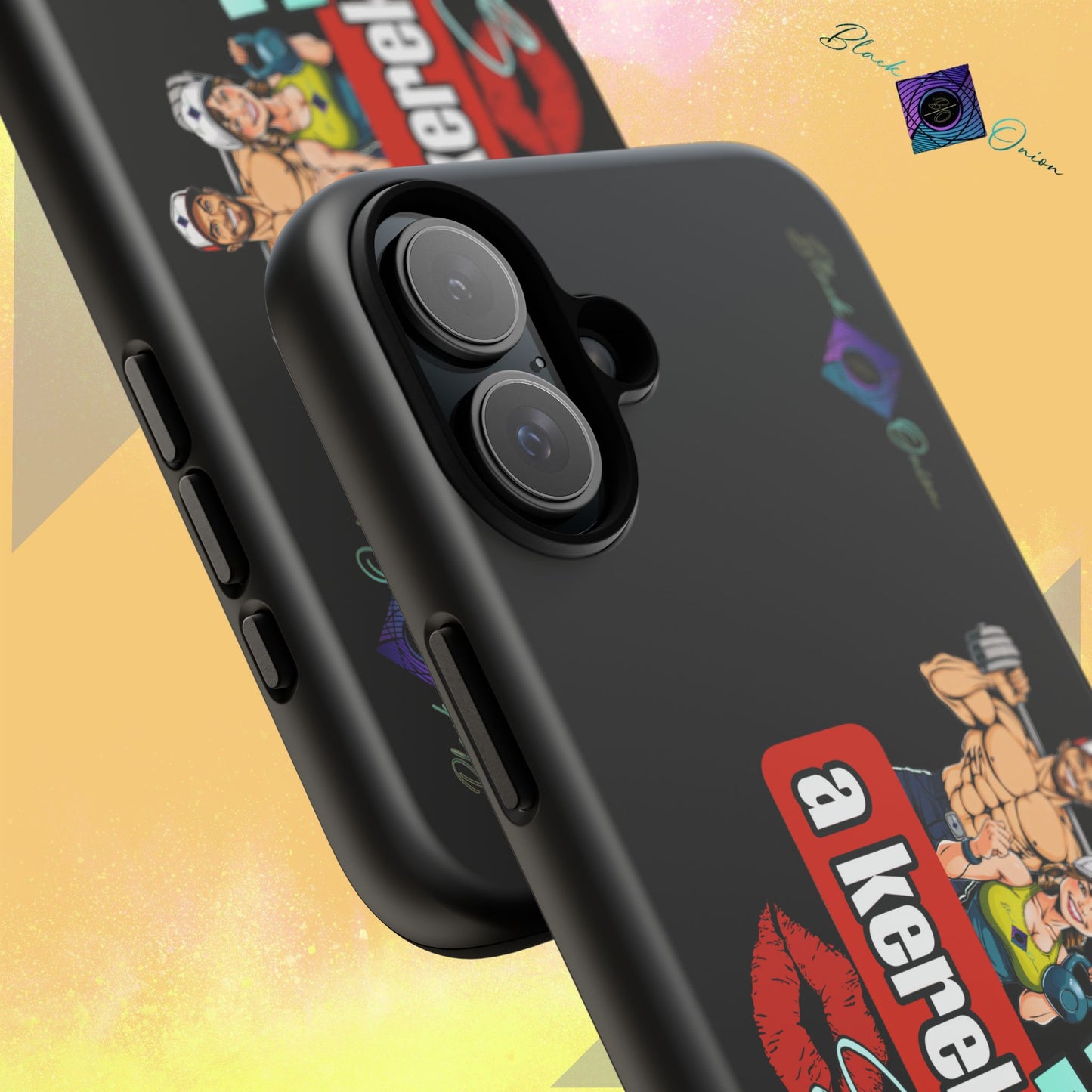 BlackOnion Brand New Phone Case - with Motivational Workout Motif ‘Az igazi férfi ‘💪🔥🫵