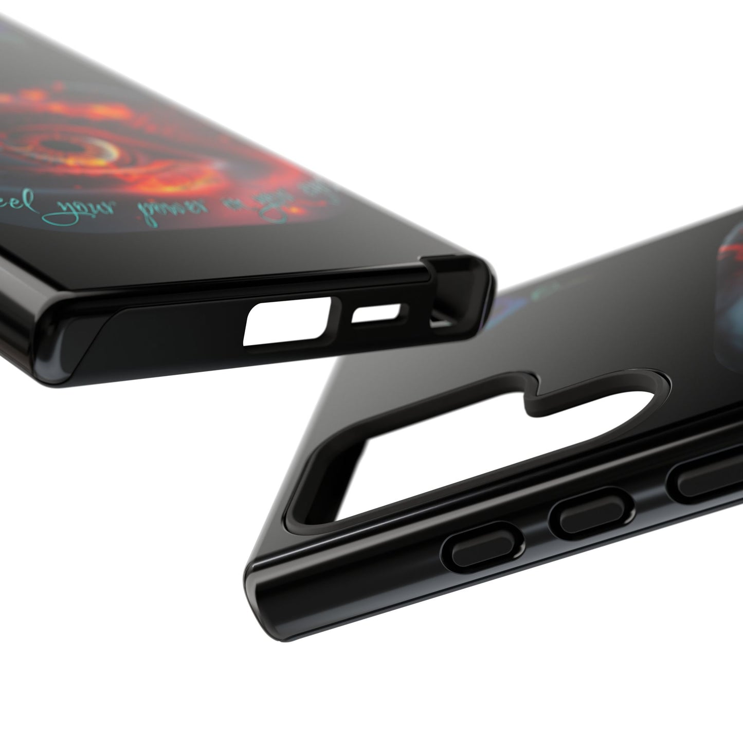 BlackOnion Brand New Phone Case - with Motivational Workout Motif ’Feel your power  ‘💪🔥🫵