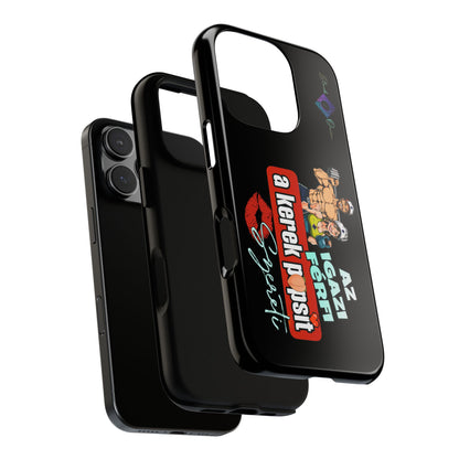 BlackOnion Brand New Phone Case - with Motivational Workout Motif ‘Az igazi férfi ‘💪🔥🫵