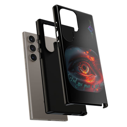 BlackOnion Brand New Phone Case - with Motivational Workout Motif ’Feel your power  ‘💪🔥🫵