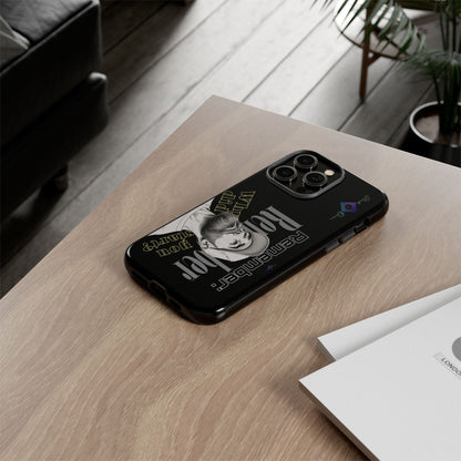 BlackOnion Brand New Phone Case - with Motivational Workout Motif’Remember ‘💪🔥🫵