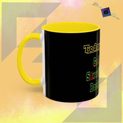 BlackOnion Coffee Mug 2 with Workout Motif ‘Today To Do List V2’🫵🔥💪
