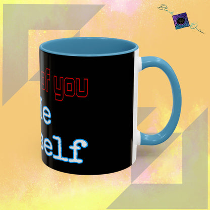 BlackOnion Coffee Mug 2 with Workout Motif ‘ I’m proud of you’🫵🔥💪