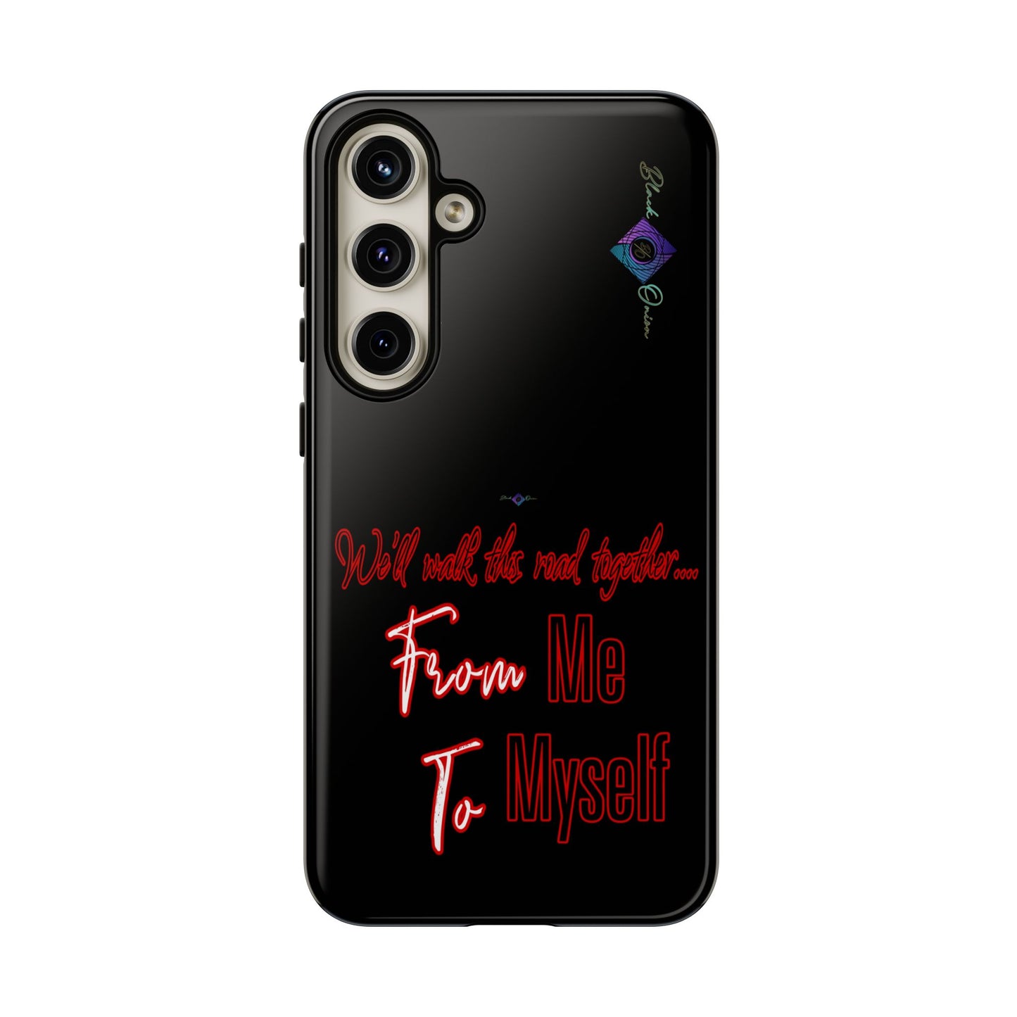BlackOnion Brand New Phone Case - with Motivational Workout Motif’We’ll walk ‘💪🔥🫵